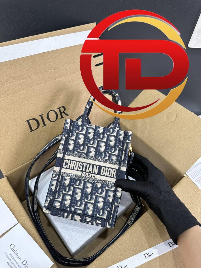 TÚI ĐEO CHÉO MINI DIOR BOOK TOTE PHONE BAG NGUYÊN BẢN