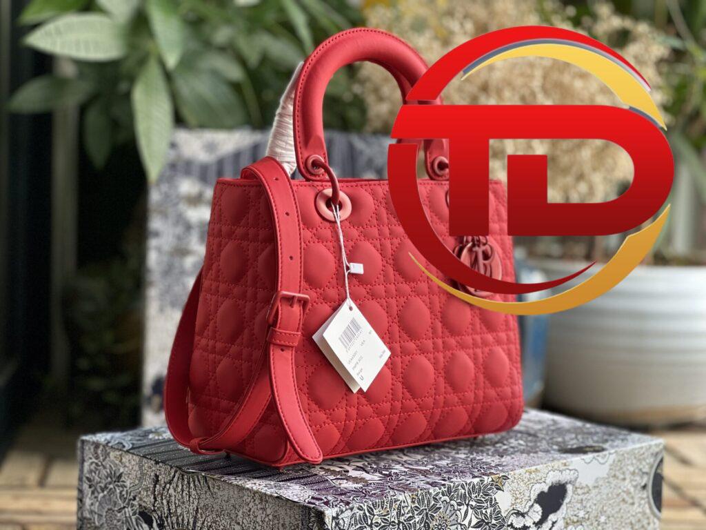 TÚI XÁCH DIOR LADY NGUYÊN BẢN MEDIUM SIZE 24 TAG LÌ