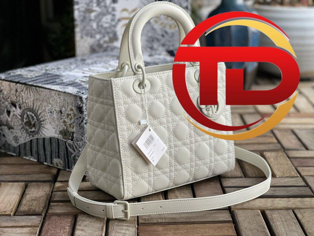 TÚI XÁCH DIOR LADY NGUYÊN BẢN MEDIUM SIZE 24 TAG LÌ