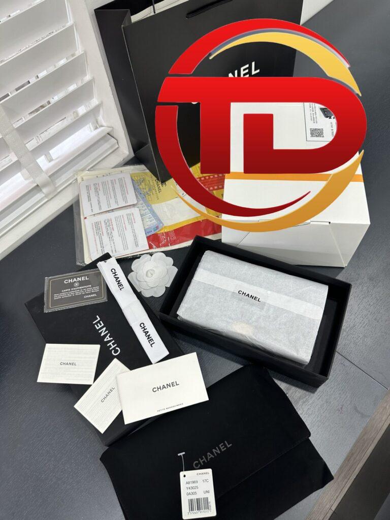 TÚI CHANEL BOY WOC WALLET ON CHAIN BLACK SIÊU CẤP