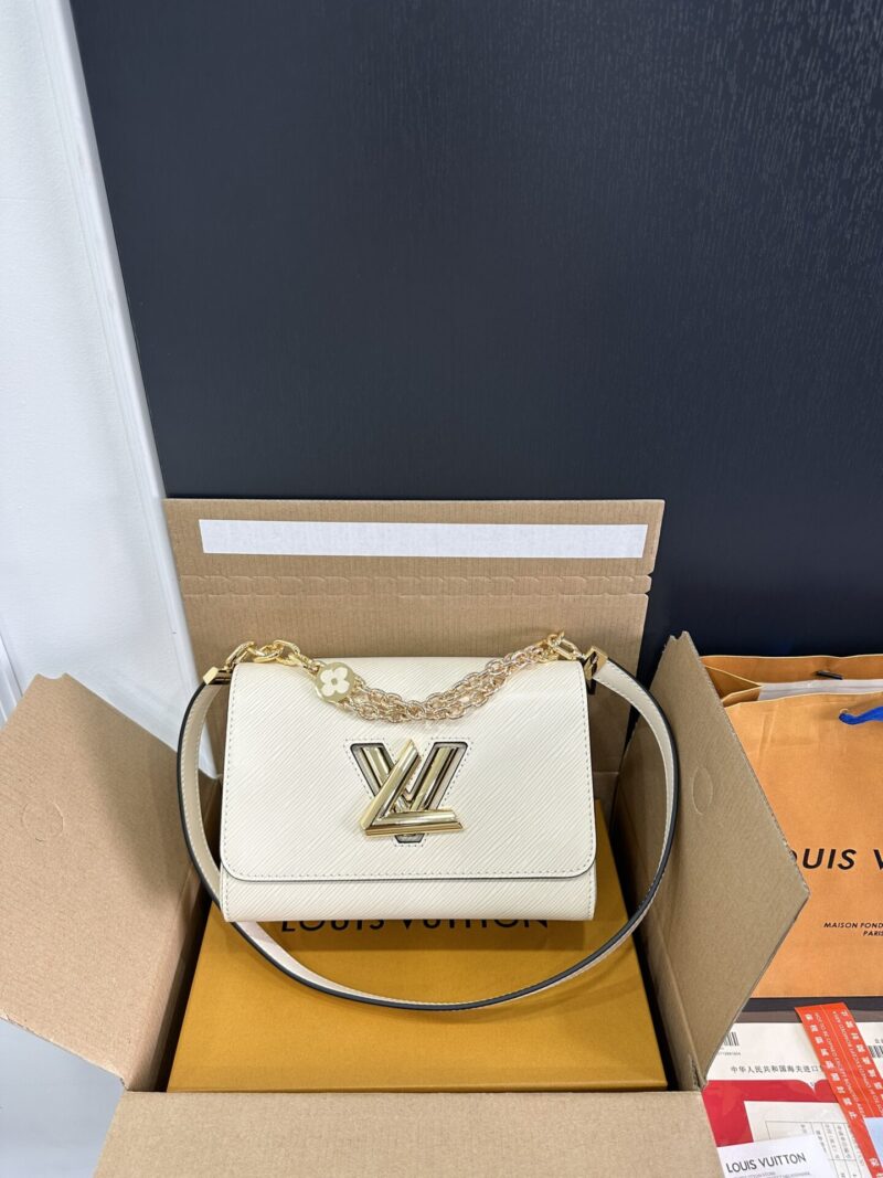 TÚI LV NGUYÊN BẢN LOUIS VUITTON TWIST MM EPI BAG NGUYÊN BẢN