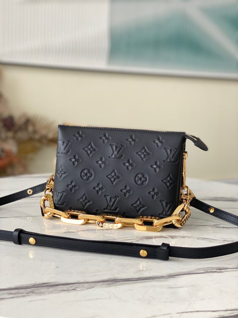 TÚI LV LOUIS VUITTON COUSSIN BB BAG SIÊU CẤP MÀU ĐEN
