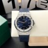 ĐỒNG HỒ HUBLOT CLASSIC FUSION MẶT XANH ĐỘ FULL MOISSANITE 42MM