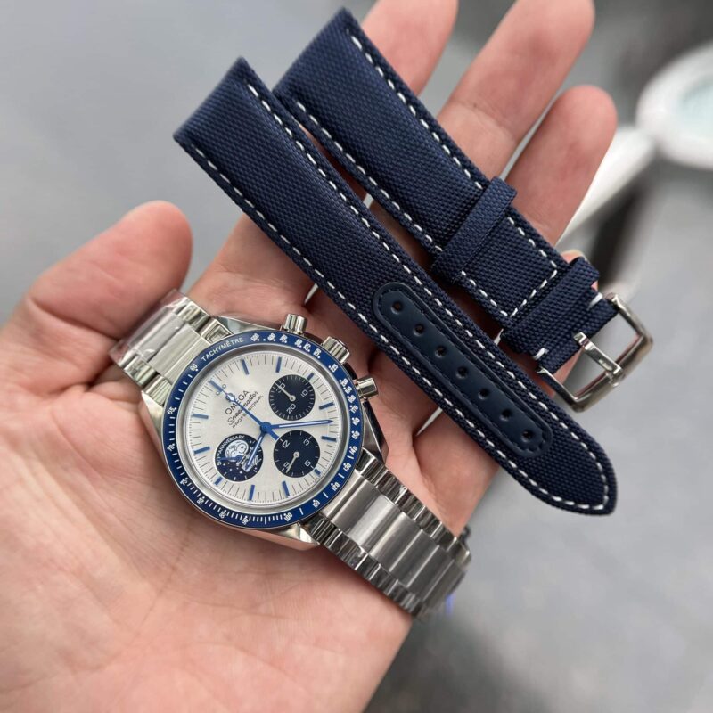 ĐỒNG HỒ OMEGA SILVER SNOOPY AWARD KỶ NIỆM 50 NĂM DÂY THÉP 42MM