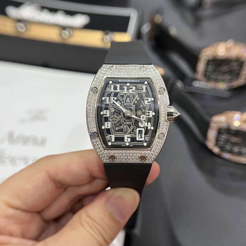 ĐỒNG HỒ RICHARD MILLE RM67-01 TITANIUM MÀU TRẮNG REPLICA 38.7MM