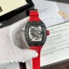 RICHARD MILLE RM055 CARBON RED RUBBER STRAP BEST REPLICA 42.7MM