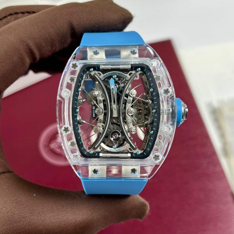 RICHARD MILLE RM53-02 TOURBILLON SAPPHIRE BEST REPLICA 42.7MM