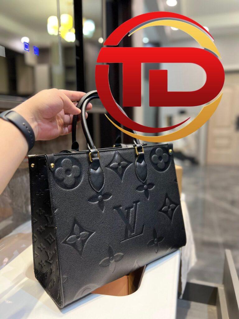 TÚI LV LOUIS VUITTON ONTHEGO MM MONOGRAM MÀU ĐEN SUPER