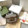 TÚI ĐEO CHÉO GUCCI HORSEBIT 1955 CANVAS SUPER VIP MÀU NÂU