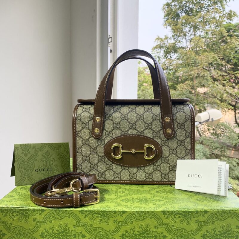 TÚI HỘP GUCCI 1955 MINI HORSEBIT TOP HANDLE BAG SIÊU CẤP