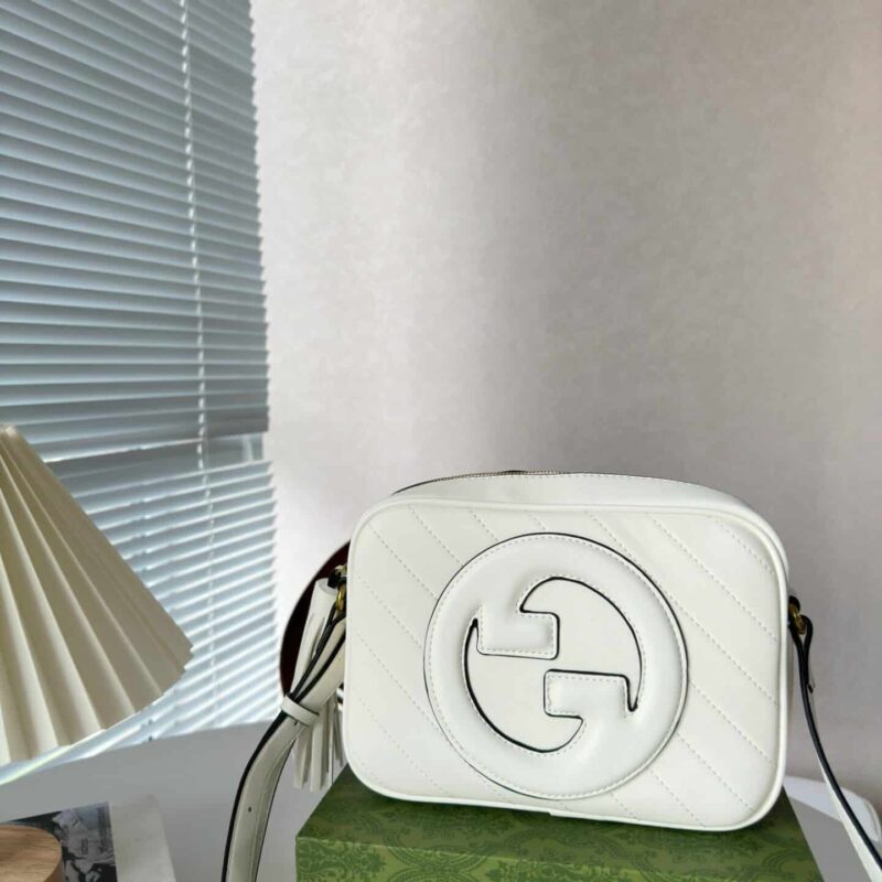 TÚI GUCCI BLONDIE SMALL LEATHER SHOULDER BAG SUPER