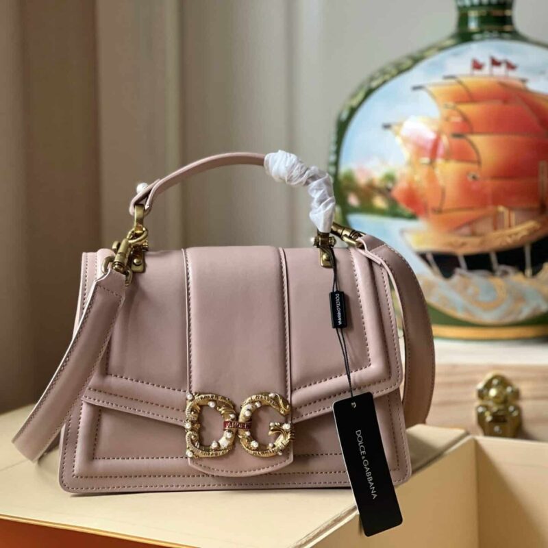 TÚI DOLCE GABBANA D&G WOMEN AMORE BAG IN CALFSKIN LEATHER NGUYÊN BẢN
