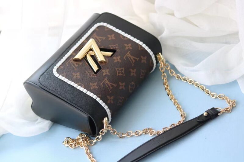 TÚI LV LOUIS VUITTON TWIST MM CALFSKIN BAG NGUYÊN BẢN