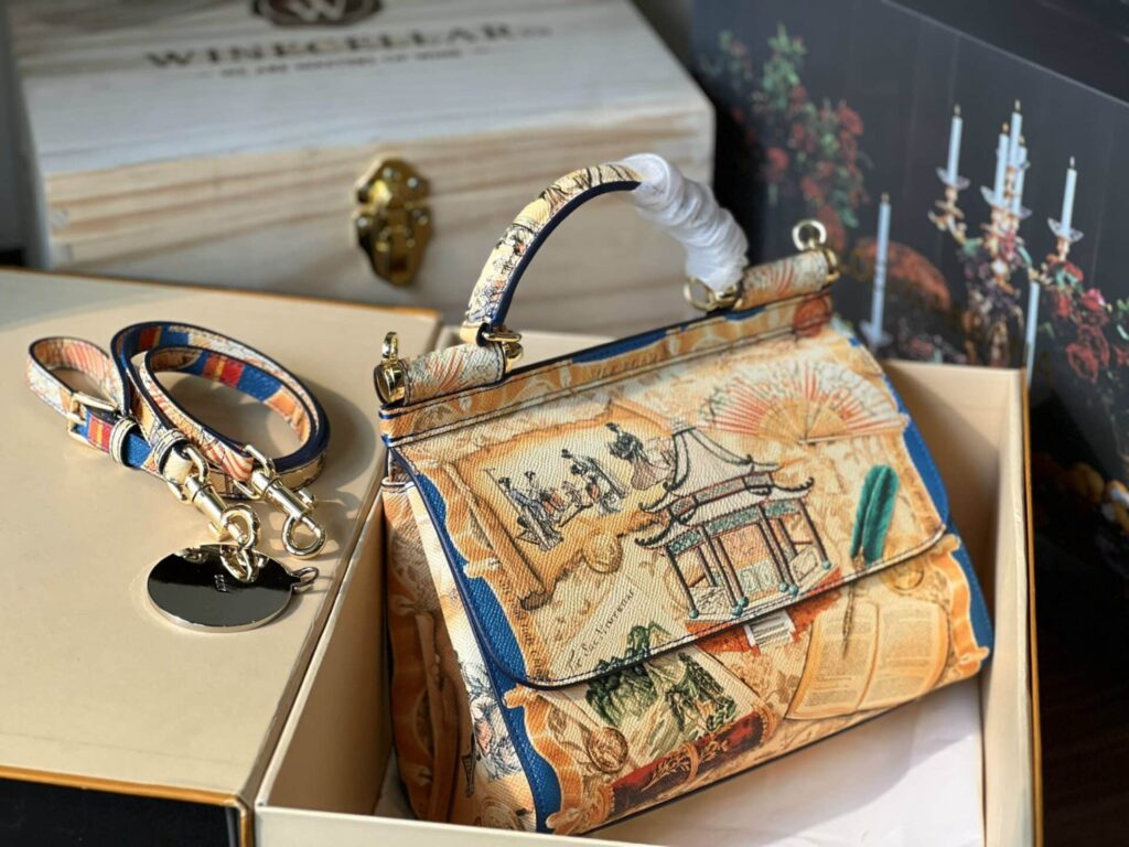 TÚI DOLCE & GABBANA MISS SICILY CALFSKIN MEDIUM BAG NGUYÊN BẢN