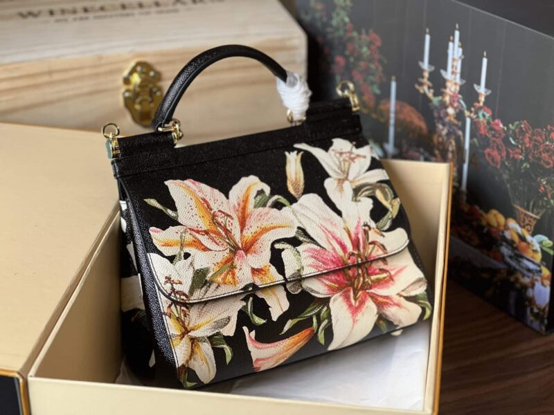 TÚI DOLCE & GABBANA MISS SICILY CALFSKIN MEDIUM BAG NGUYÊN BẢN