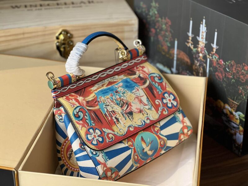 TÚI DOLCE & GABBANA MISS SICILY CALFSKIN MEDIUM BAG NGUYÊN BẢN