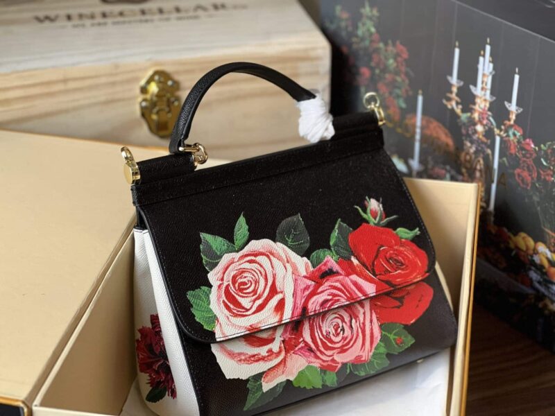 TÚI DOLCE & GABBANA MISS SICILY CALFSKIN MEDIUM BAG NGUYÊN BẢN