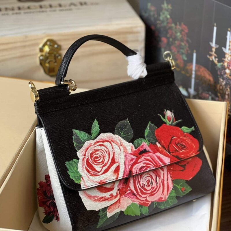 TÚI DOLCE & GABBANA MISS SICILY CALFSKIN MEDIUM BAG NGUYÊN BẢN