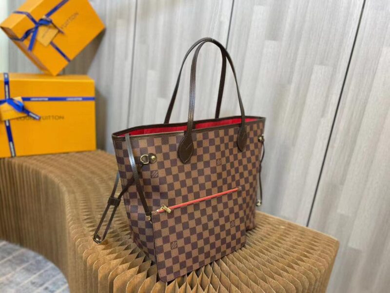 TÚI LOUIS VUITTON NEVERFULL MM PEONY SUPER VIP
