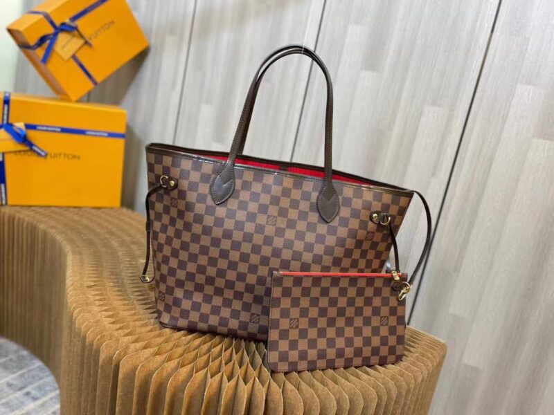 TÚI LOUIS VUITTON NEVERFULL MM PEONY SUPER VIP