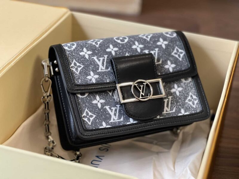 TÚI LV LOUIS VUITTON DAUPHINE MINI BAG MONOGRAM SUPER VIP MÀU ĐEN