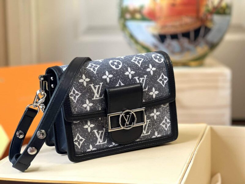 TÚI LV LOUIS VUITTON DAUPHINE MINI BAG MONOGRAM SUPER VIP MÀU ĐEN