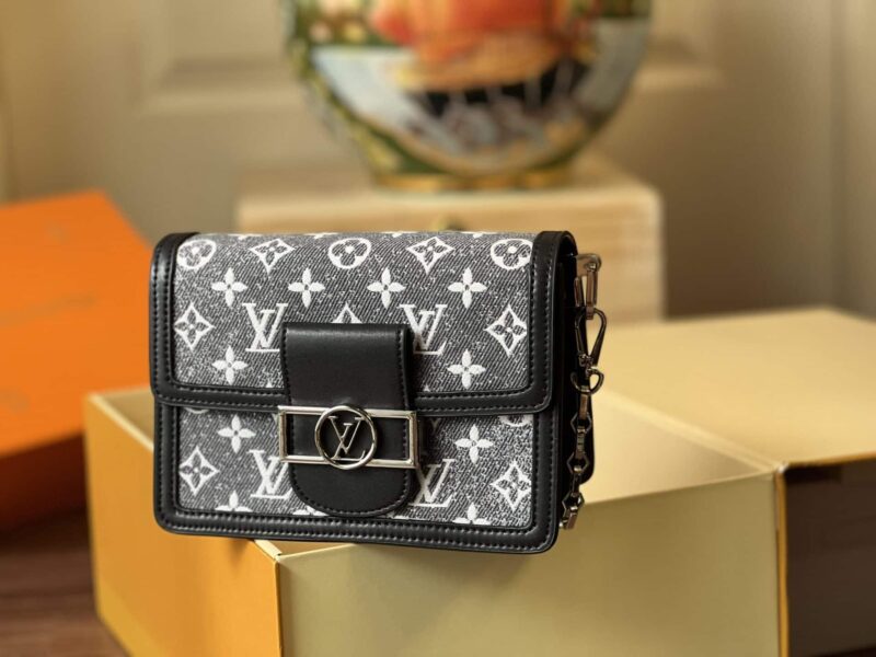 TÚI LV LOUIS VUITTON DAUPHINE MINI BAG MONOGRAM SUPER VIP MÀU ĐEN