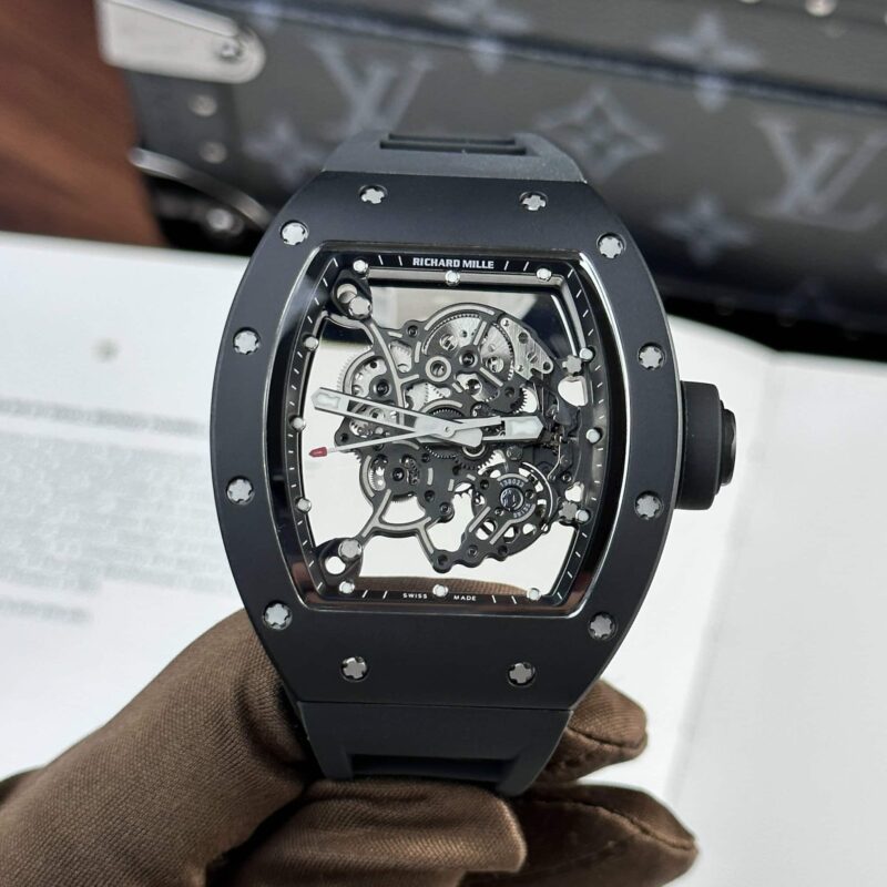 RICHARD MILLE RM055 WHITE CERAMIC BEST REPLICA BBR V3 42.7MM