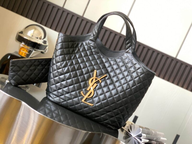 TÚI YSL SAINT LAURENT ICARE MAXI SHOPPING BAG IN QUILTED LAMBSKIN SIÊU CẤP