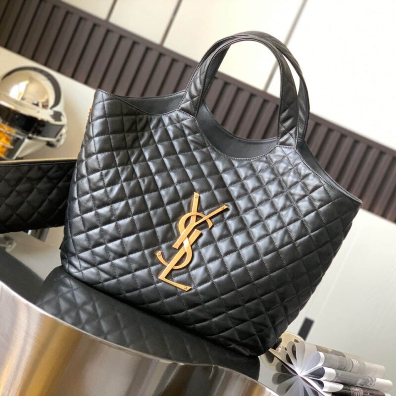 TÚI YSL SAINT LAURENT ICARE MAXI SHOPPING BAG IN QUILTED LAMBSKIN SIÊU CẤP