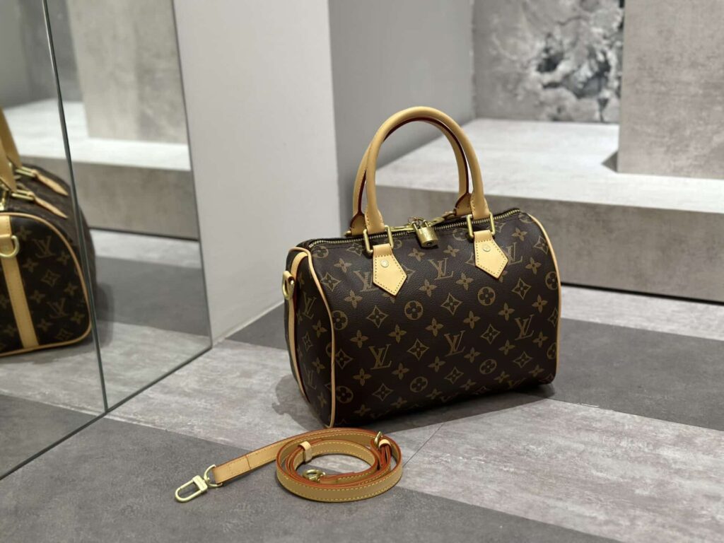 TÚI LOUIS VUITTON SPEEDY BANDOULIERE 25 BAG SUPER MÀU NÂU