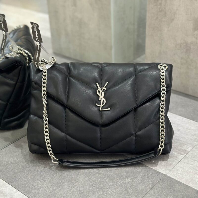 TÚI YSL SAINT LAURENT PUFFER MEDIUM CHAIN BAG IN QUILTED LAMBSKIN SUPER
