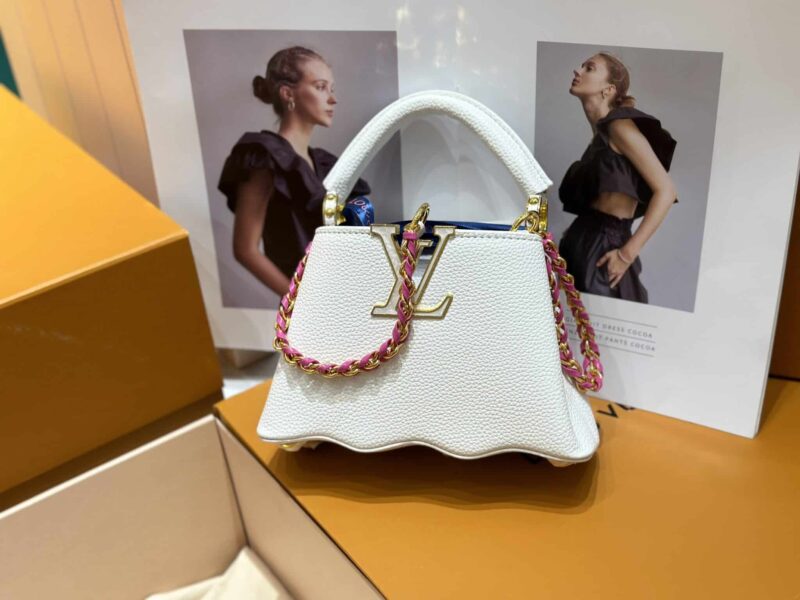 TÚI LV LOUIS VUITTON CAPUCINES CAPUSHELL MINI SUPER