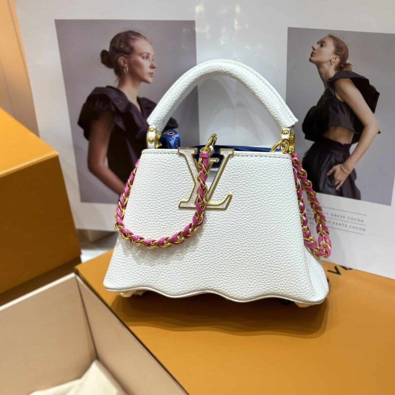 TÚI LV LOUIS VUITTON CAPUCINES CAPUSHELL MINI SUPER