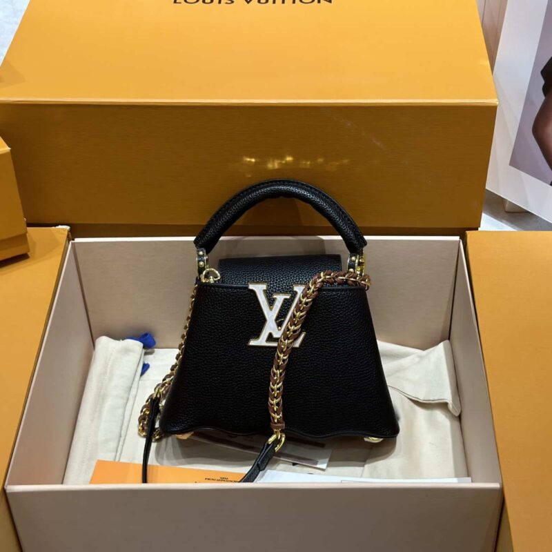 TÚI LV LOUIS VUITTON CAPUCINES CAPUSHELL MINI SUPER