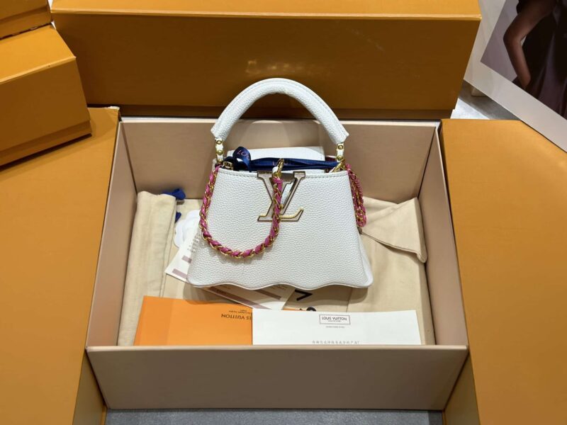 TÚI LV LOUIS VUITTON CAPUCINES CAPUSHELL MINI SUPER