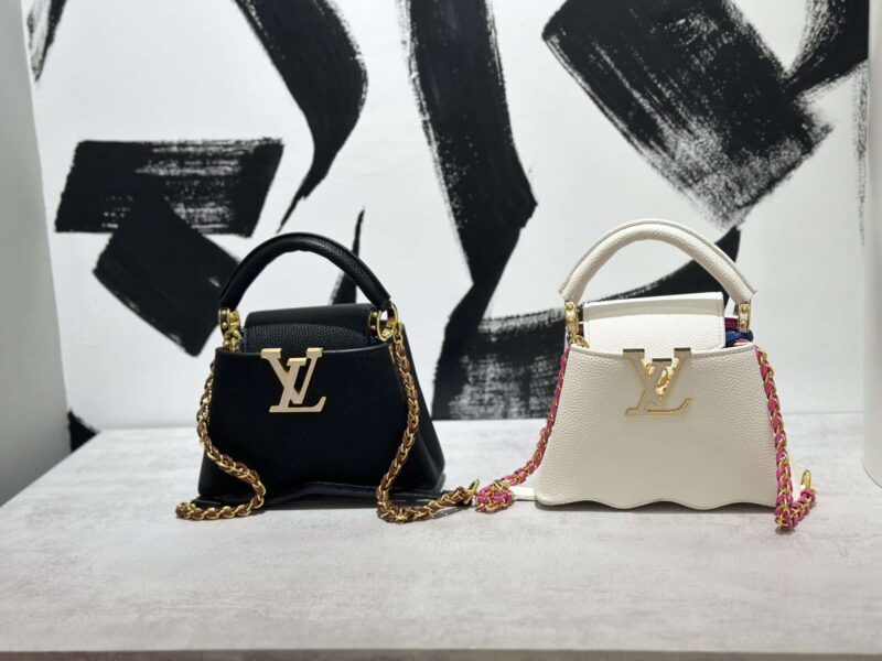 TÚI LV LOUIS VUITTON CAPUCINES CAPUSHELL MINI SUPER