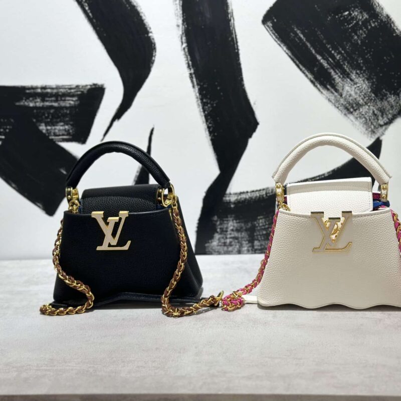 TÚI LV LOUIS VUITTON CAPUCINES CAPUSHELL MINI SUPER