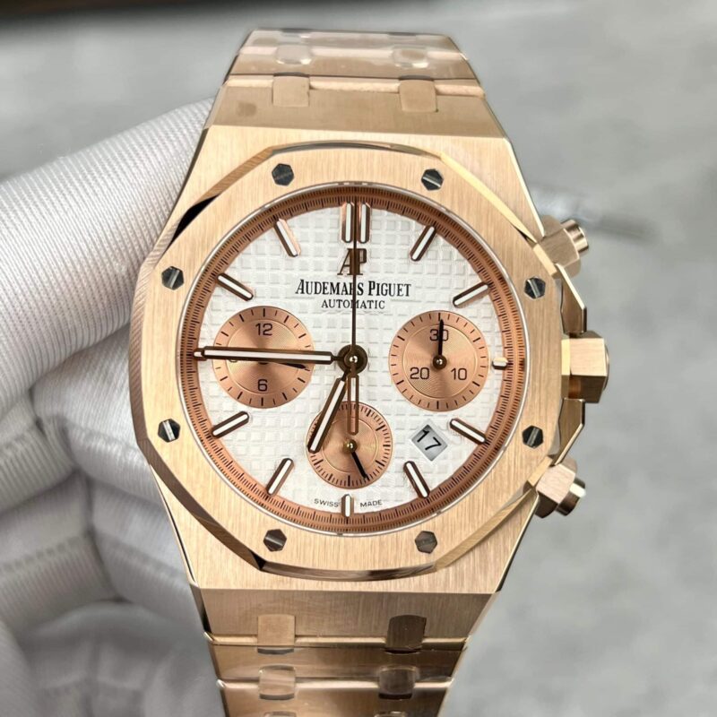 AUDEMARS PIGUET ROYAL OAK 26331OR CHRONOGRAPH ROSE GOLD REPLICA 41MM