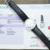 CARTIER RONDE LOUIS WR000551 CUSTOM NATURAL DIAMONDS BEST REPLICA 36MM