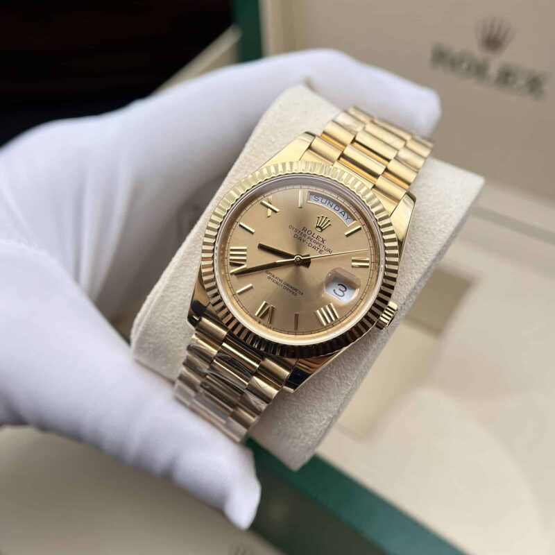 ROLEX DAY-DATE 228238-0006 18K GOLD WRAPPED BEST QUALITY 40MM