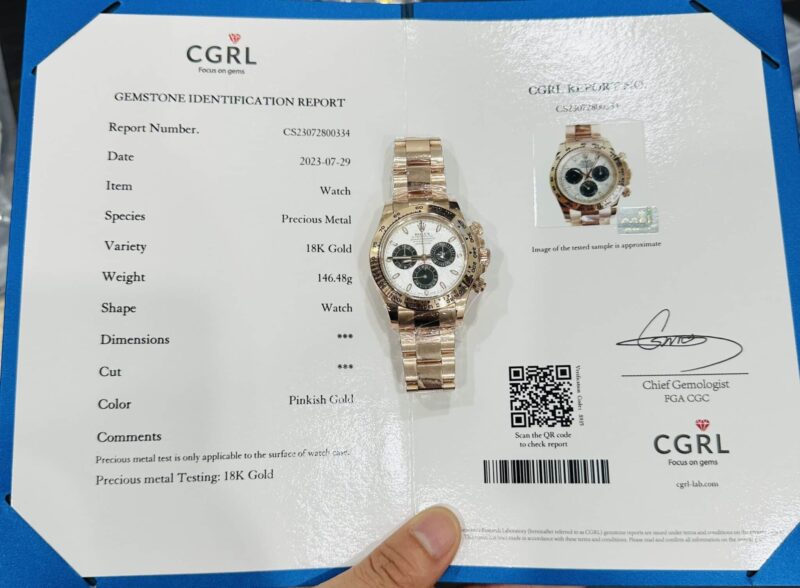 ROLEX DAYTONA 116505 ROSE GOLD WRAPPED CUSTOM METEORITE DIAL BEST REPLICA 40MM