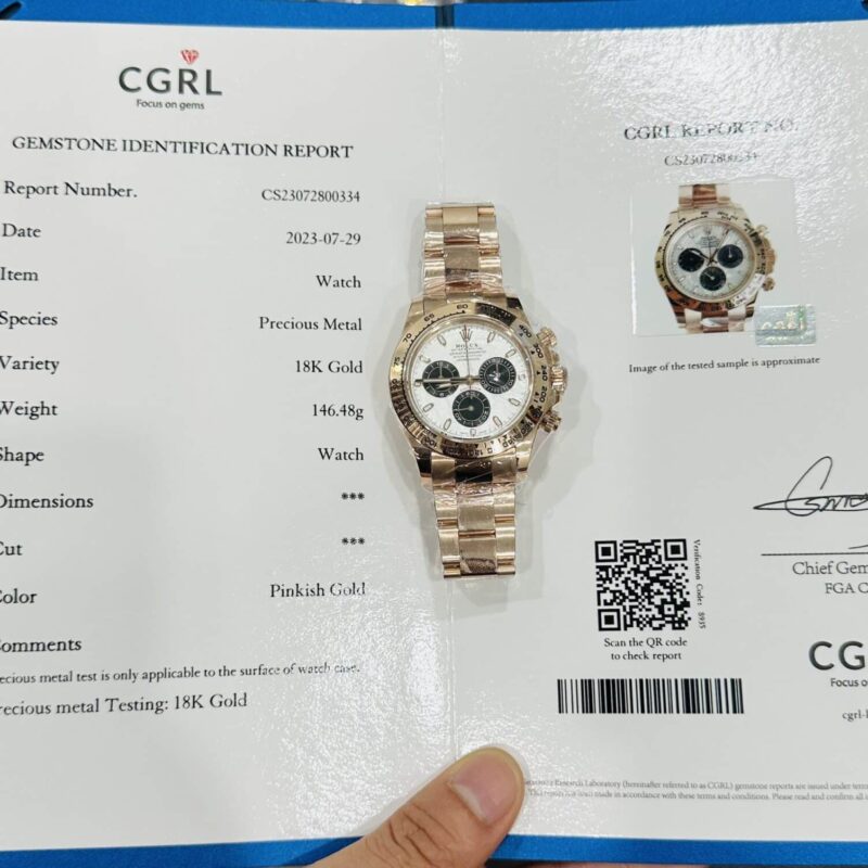 ROLEX DAYTONA 116505 ROSE GOLD WRAPPED CUSTOM METEORITE DIAL BEST REPLICA 40MM
