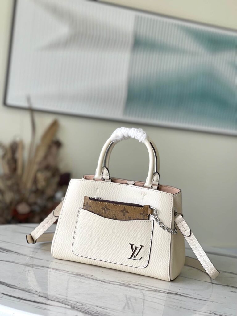TÚI LV LOUIS VUITTON MARELLE EPI SIÊU CẤP MÀU TRẮNG