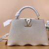 TÚI LV LOUIS VUITTON CAPUCINES CAPUSHELL BB SIÊU CẤP MÀU TRẮNG