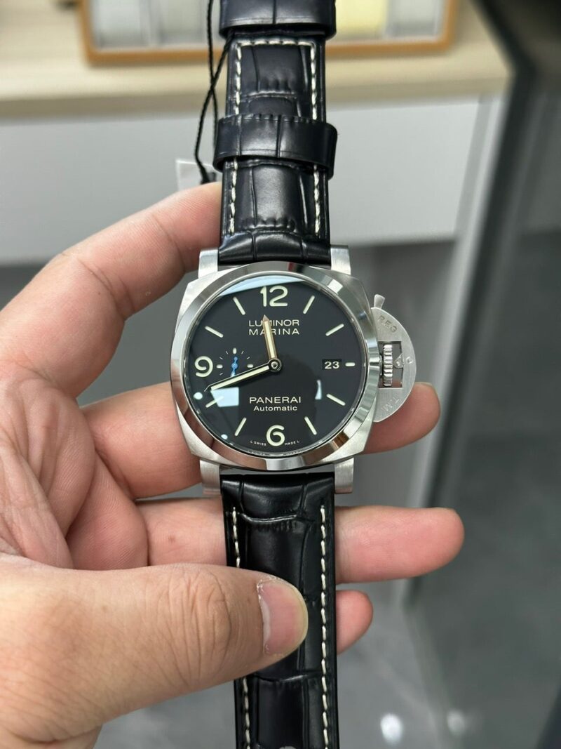 PANERAI LUMINOR MARINA PAM1312 BLACK DIAL BEST REPLICA 44MM
