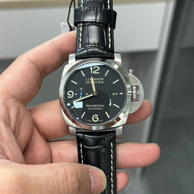 PANERAI LUMINOR MARINA PAM1312 BLACK DIAL BEST REPLICA 44MM