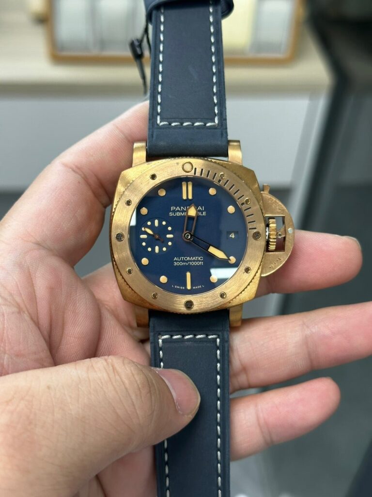PANERAI SUMMERSIBLE PAM1074 BRONZO BLU ABISSO