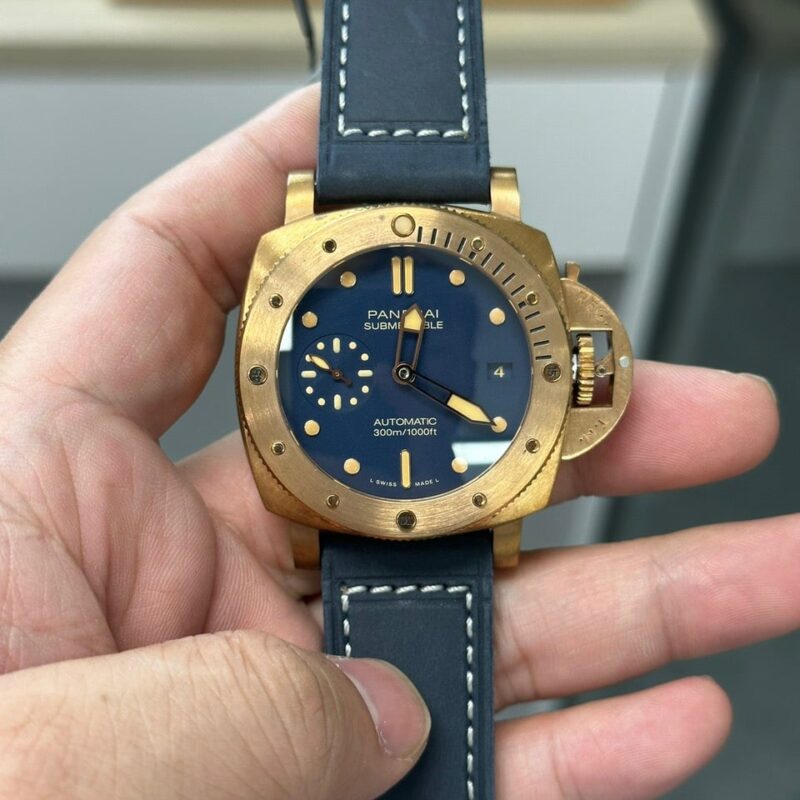 PANERAI SUMMERSIBLE PAM1074 BRONZO BLU ABISSO