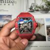 RICHARD MILLE RM12-01 TOURBILLON RED QUARTZ FIBER BEST REPLICA 39.3MM